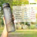 FULDENT Sports Water Bottle 1L, BPA Free Tritan Non-Toxic Plastic Drinking Bottle, Leakproof Design for Teenager, Adult, Sports, Gym, Fitness, Outdoor, Cycling, School & Office